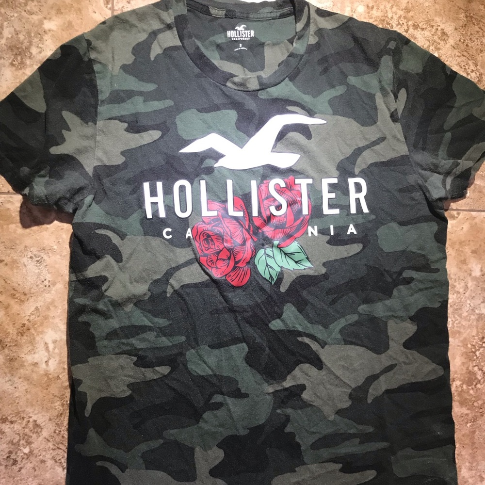 Camo Hollister Shirt